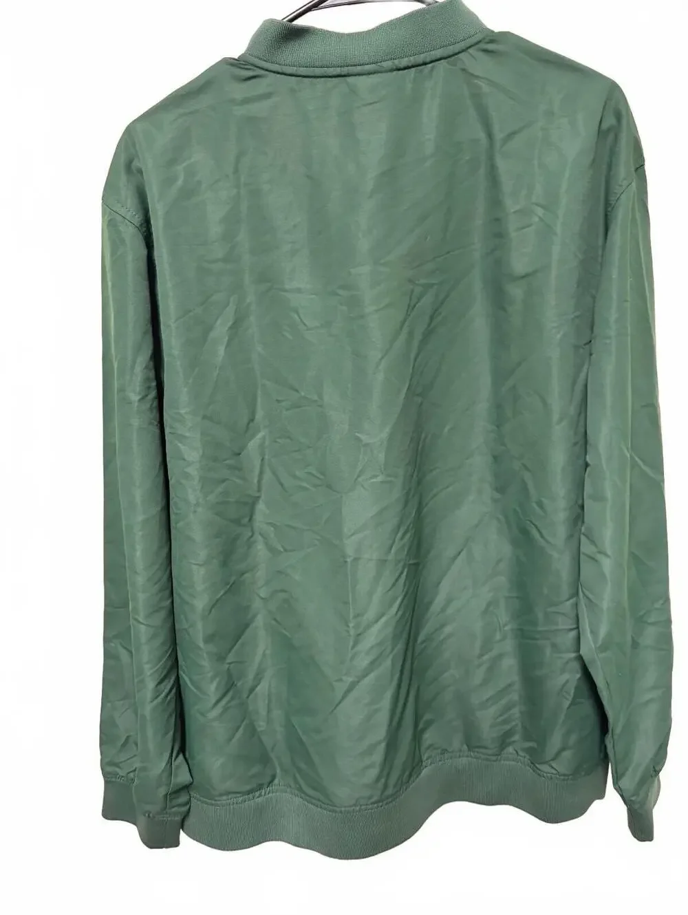 Vintage NFL Team Apparel Green Pullover Windbreaker Jacket - Size Medium